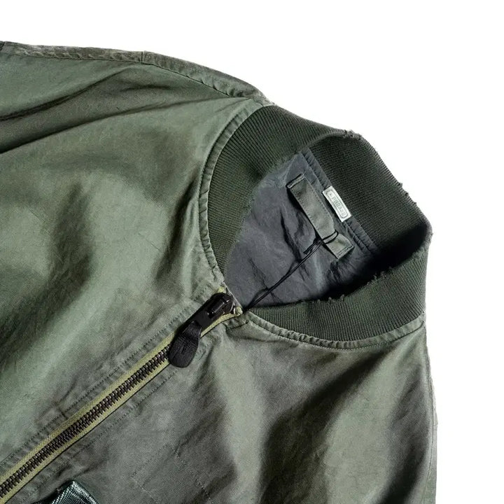 [BUNJANG] A.Presse 26SS Silk Flight Jacket / [1] 아프레쎄 26SS 실크 B-15C 플라이트 자켓