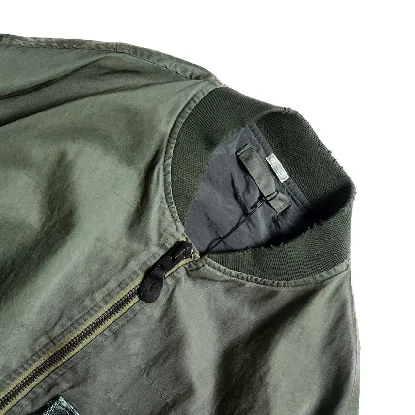 [BUNJANG] A.Presse 26SS Silk Flight Jacket / [1] 아프레쎄 26SS 실크 B-15C 플라이트 자켓