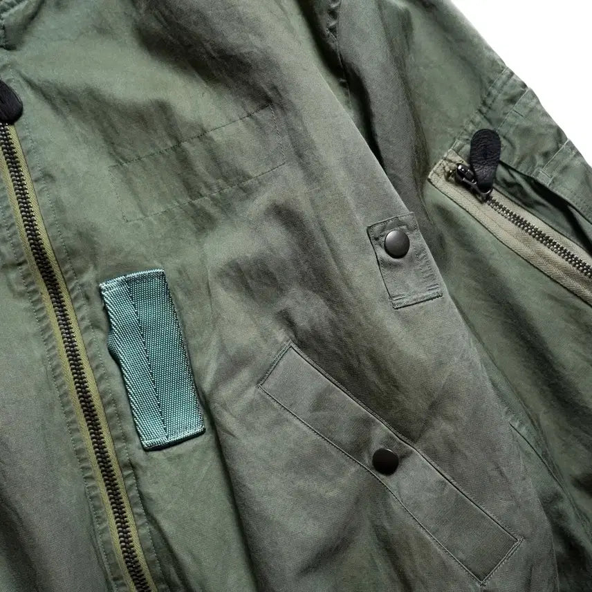[BUNJANG] A.Presse 26SS Silk Flight Jacket / [1] 아프레쎄 26SS 실크 B-15C 플라이트 자켓