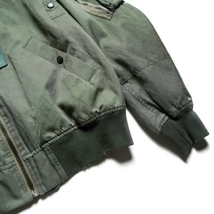 [BUNJANG] A.Presse 26SS Silk Flight Jacket / [1] 아프레쎄 26SS 실크 B-15C 플라이트 자켓