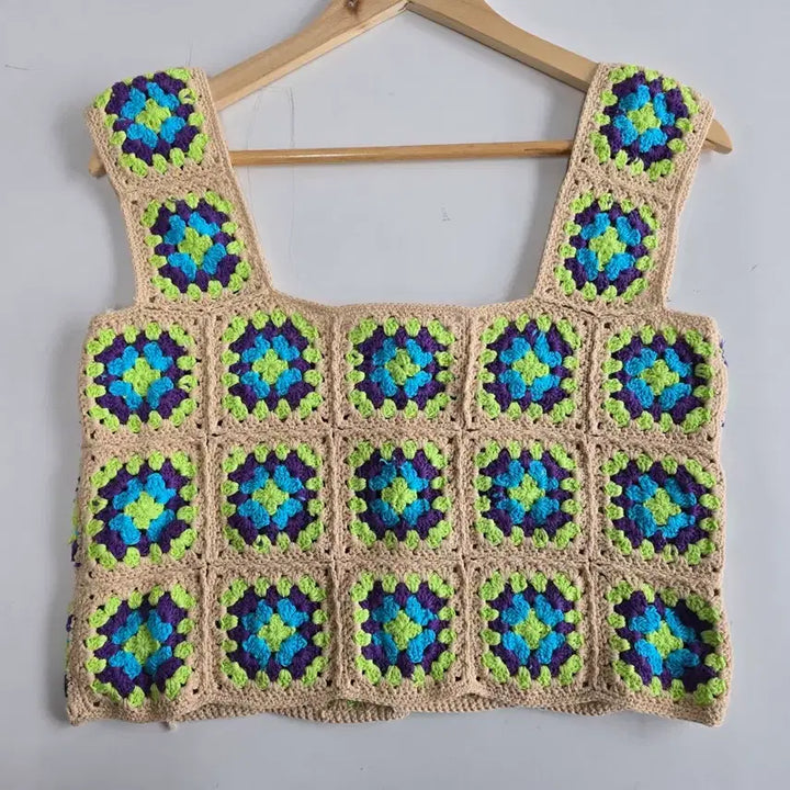 [BUNJANG] ZARA Crochet Knit Vest M / 자라 조끼 베이지 M