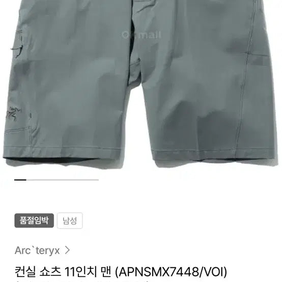 [BUNJANG] Arc'teryx Shorts 34 / 아크테릭스 반바지 컨실 쇼츠 34