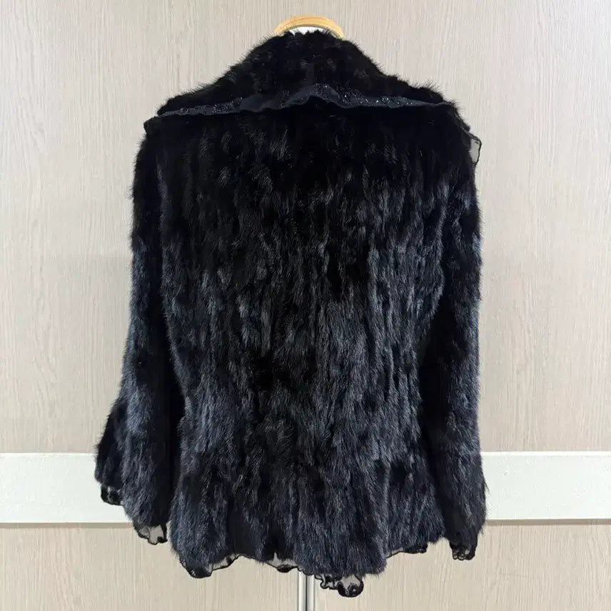 [BUNJANG] Red Rex 66 Black Mink Leather Jacket / Red Rex Leather 블랙 밍크 자켓 66