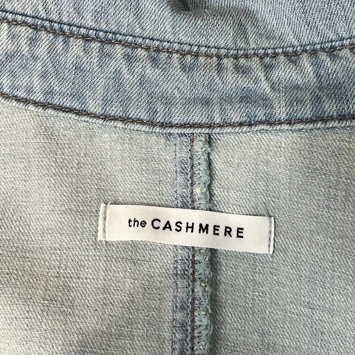 [BUNJANG] 25YearTheCashmere Dolman Sleeve Denim Jacket / 25년더캐시미어 돌먼 슬리브 데님 자켓