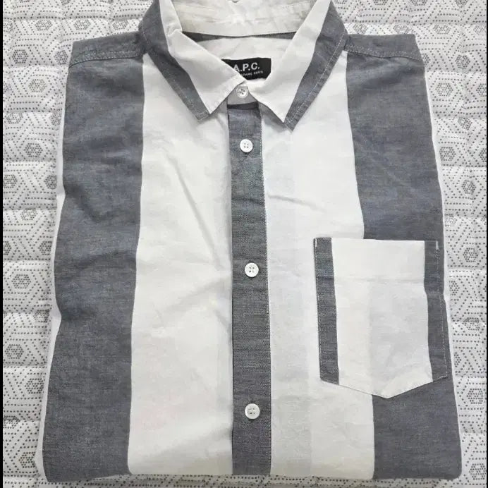 [BUNJANG] A.P.C. Striped Shirt / A.P.C. 아페쎄 스트라이프 셔츠 95