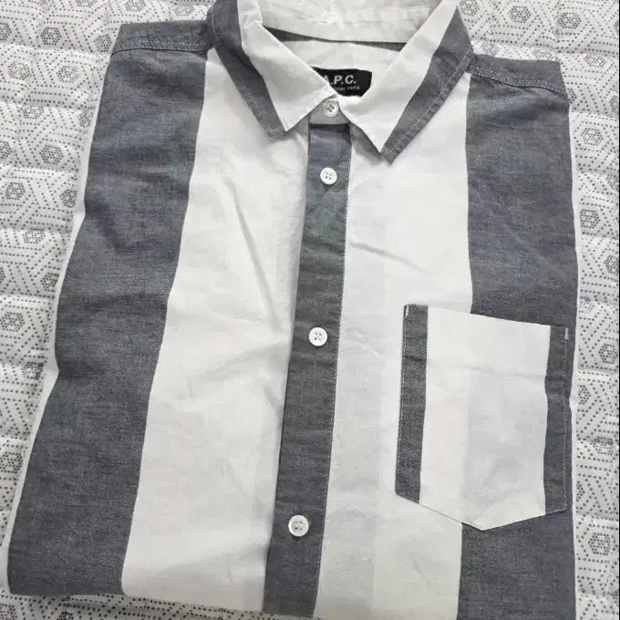 [BUNJANG] A.P.C. Striped Shirt / A.P.C. 아페쎄 스트라이프 셔츠 95