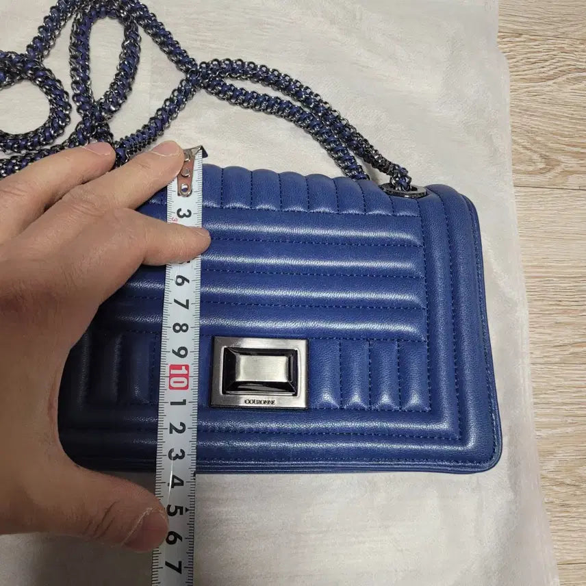 [BUNJANG] Couronne Quilted Lambskin Chain Bag / 상태A 쿠론 양가죽 퀼팅 체인백 숄더백 크로스백