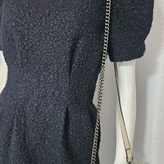 [BUNJANG] Black Wool Dress, Mint Condition / 상태굿 검정 모직 원피스