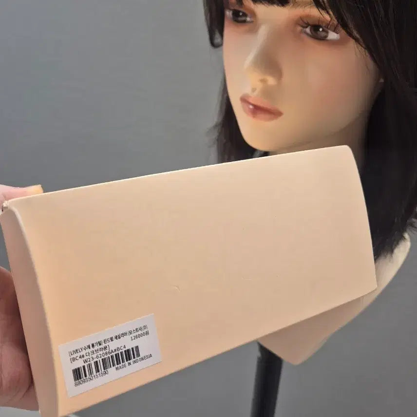 [BUNJANG] Pinkage Cecilia Full Wig (Dark Brown) / 핑크에이지 세실리아 통가발 수제통가발 (다크브라운)