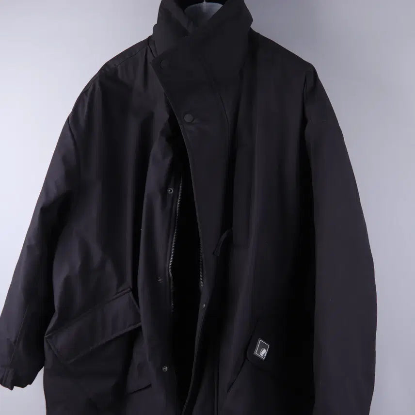 [BUNJANG] NCT Mark Oversized Down Jumper Black (L) / 마크엠 오버사이즈 다운 점퍼 블랙 (L) p