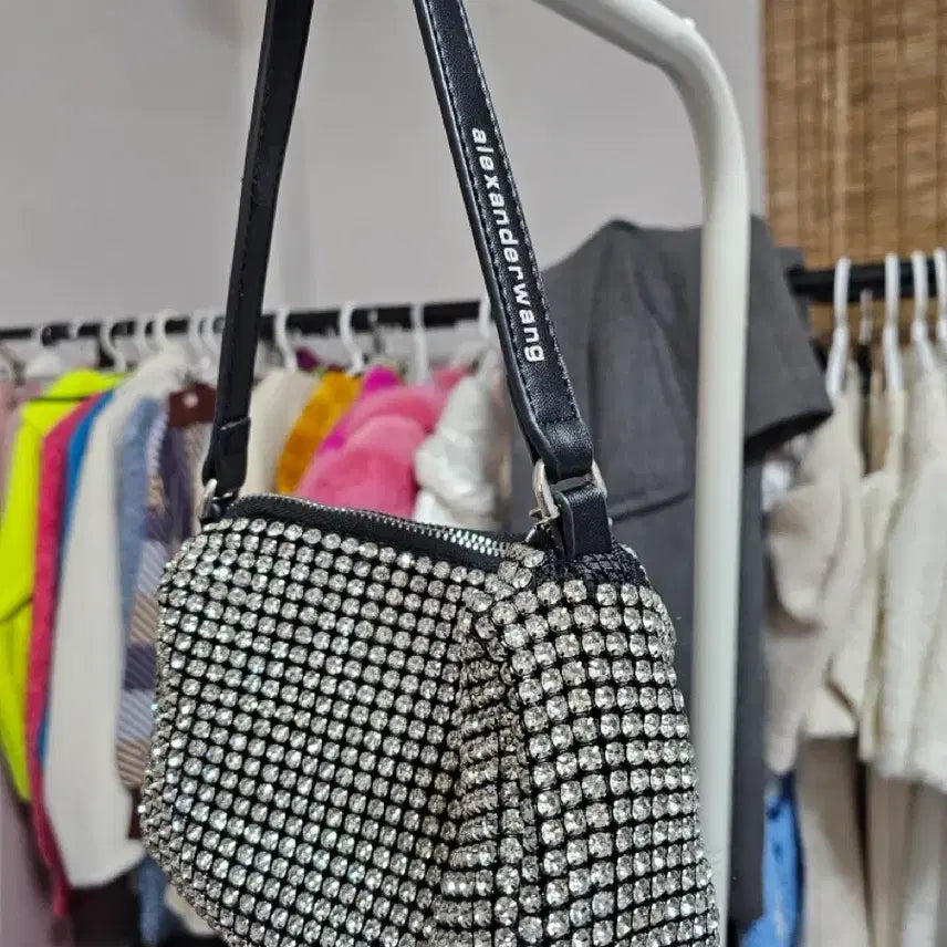 [BUNJANG] Alexanderwang Rhinestone Mini Tote Bag / 라인스톤 미니 가방