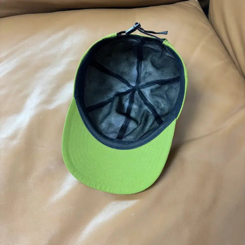 [SOLD OUT] 슈프림 S로고 6패널 볼캡 모자 고어텍스 올리브 그린