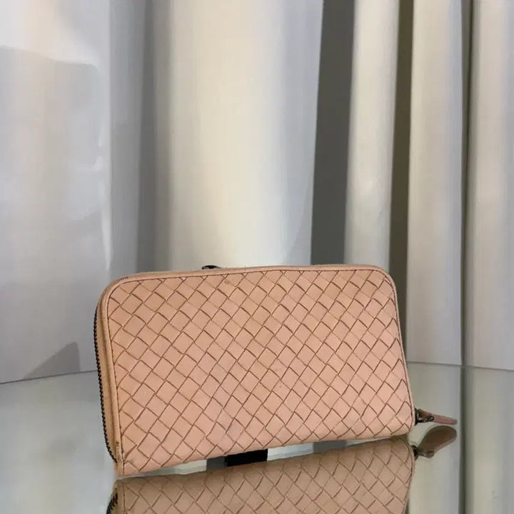 [BUNJANG] Bottega Veneta Intrecciato Zip Around Long Wallet / 보테가베네타 인트레치아토 지퍼돌이 장지갑