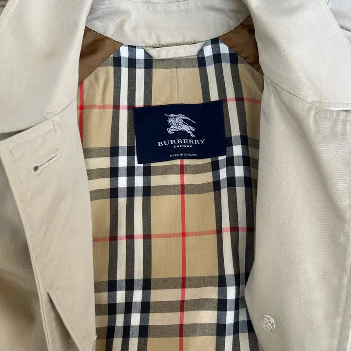 [BUNJANG] Burberry Women's Beige Gabardine Mac Coat / 버버리 여성 베이지 개버딘맥코트 간절기싱글코트