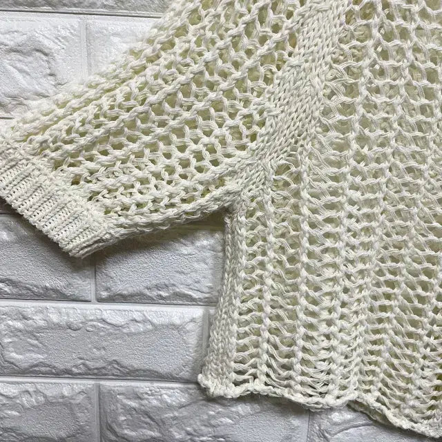 [BUNJANG] Summer Knit Cardigan / ㅂ282 여름 니트 가디건