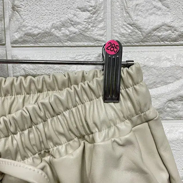 [BUNJANG] Unisex Synthetic Leather Shorts / ㅂ285 합성가죽 반바지