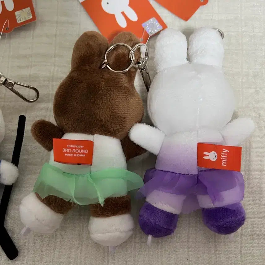 [BUNJANG] Winter Olympics Miffy Figure Skating/Hockey Keyring / 한정판 동계올림픽 미피 miffy 인형 키링 피겨스케이팅