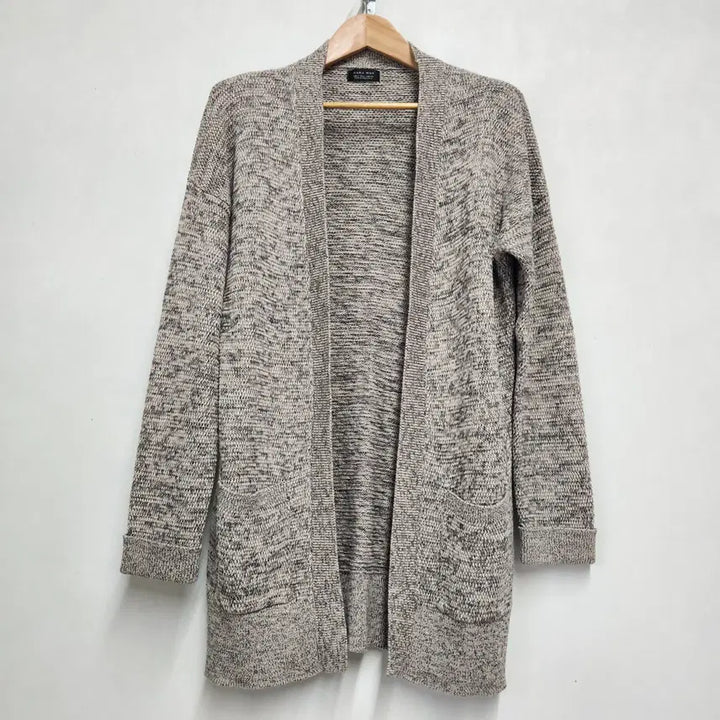 [SOLD OUT] ZARA MAN 멜란지 니트 롱 가디건 L