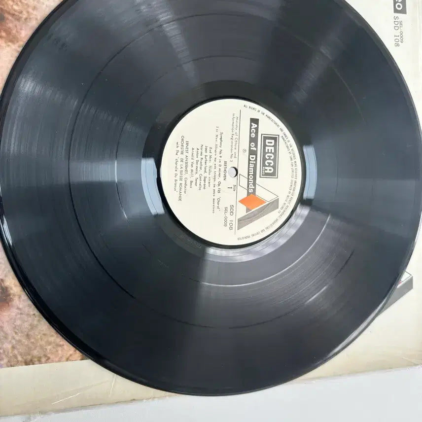 [BUNJANG] Beethoven Symphony No. 9 "Choral" LP / 빈티지 베토벤 교향곡 9번 '합창' (DECCA 명반)팝니다