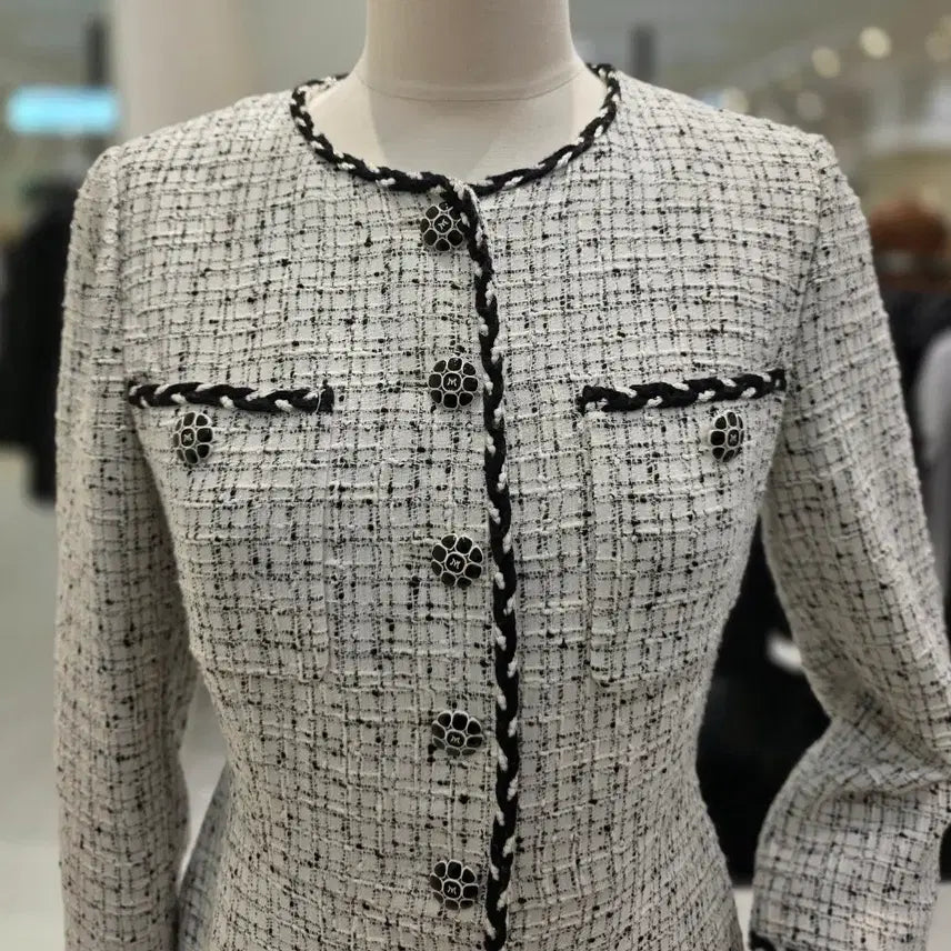 [BUNJANG] Mojo S.Phine Tweed Dress / 새상품)모조에스핀 트위드 원피스 정가 119만원 예복 하객룩