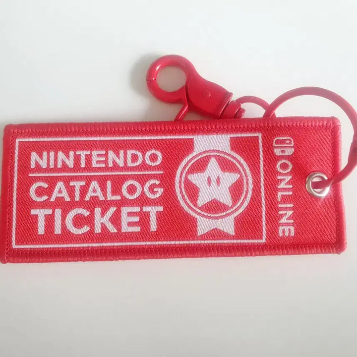 [BUNJANG] Nintendo Ticket Keyring / 닌텐도 티켓 키링 새상품