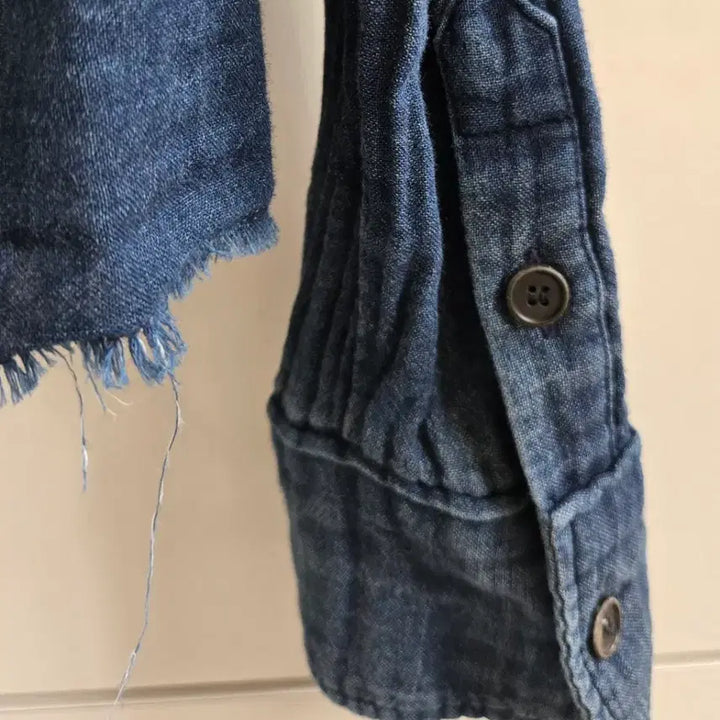 [BUNJANG] Monochrome Denim Shirt / 모노크롬 데님셔츠