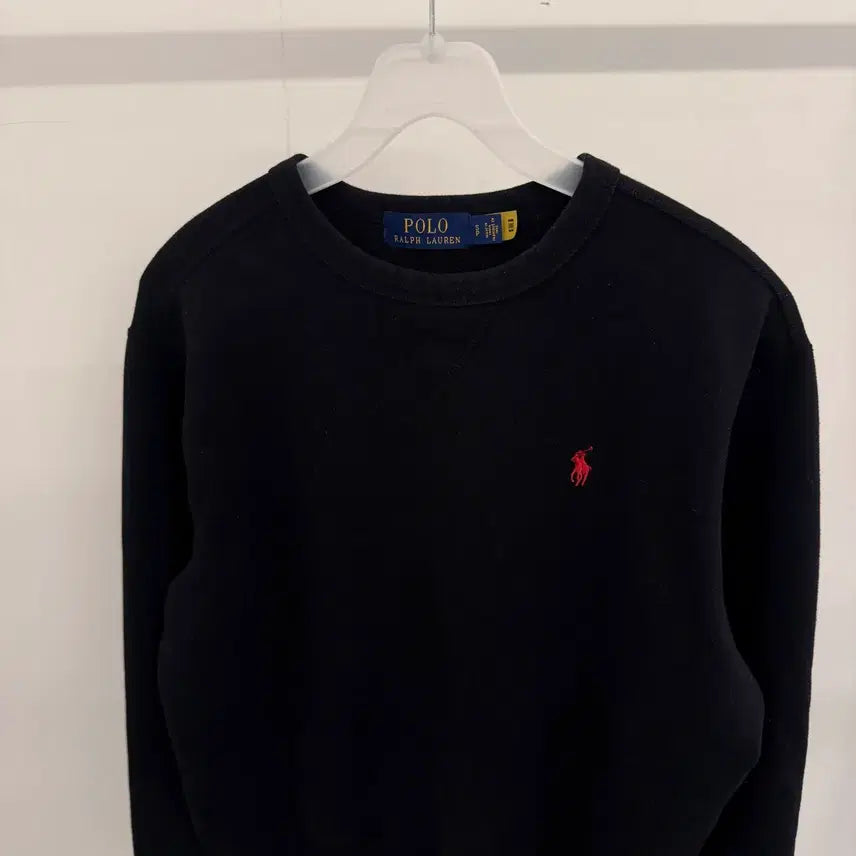 [BUNJANG] Polo Ralph Lauren QR Code Sweatshirt / 폴로랄프로렌 신형 큐알 맨투맨