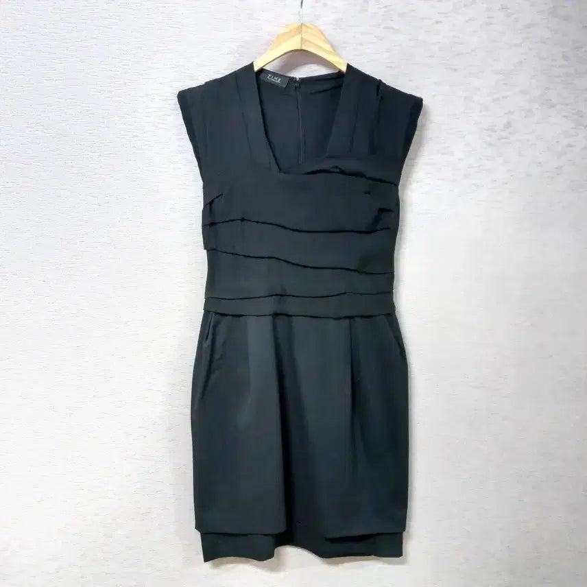 [BUNJANG] B2-26 Black Silk Dress / B2-26/타임 블랙 실크원피스 여성
