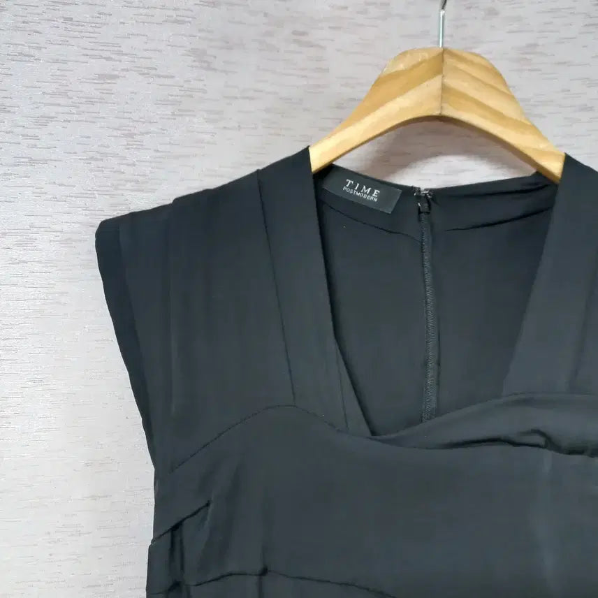 [BUNJANG] B2-26 Black Silk Dress / B2-26/타임 블랙 실크원피스 여성