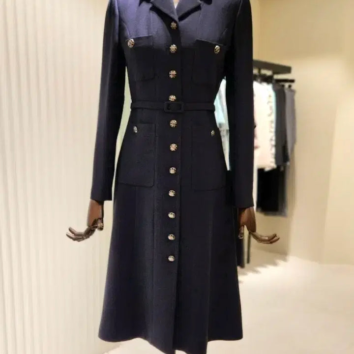 [BUNJANG] MOJO.S.PHINE Dress Navy 55 / 새제품)모조에스핀 원피스 정가109만 예복 하객룩