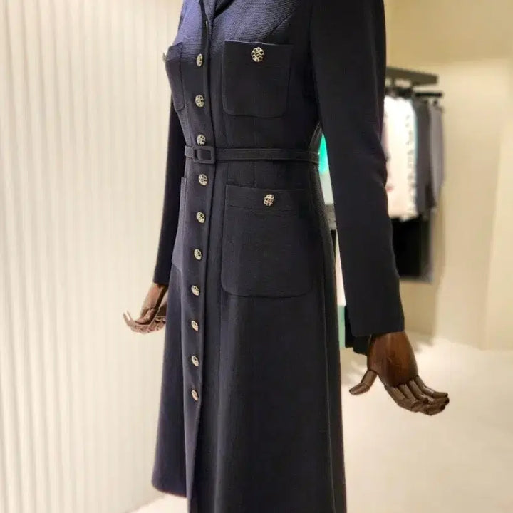 [BUNJANG] MOJO.S.PHINE Dress Navy 55 / 새제품)모조에스핀 원피스 정가109만 예복 하객룩