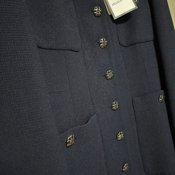 [BUNJANG] MOJO.S.PHINE Dress Navy 55 / 새제품)모조에스핀 원피스 정가109만 예복 하객룩