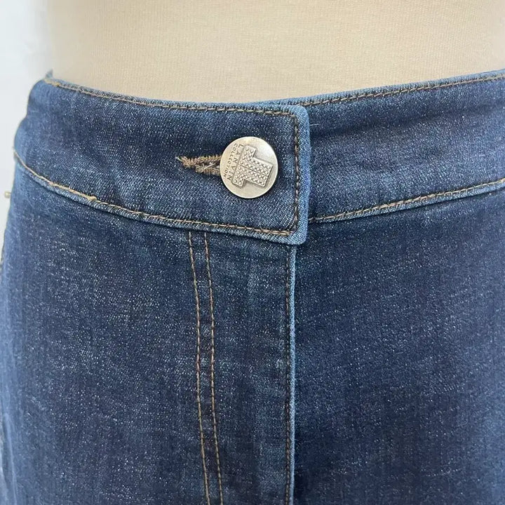 [BUNJANG] LANVIN 22 Collection Wide Denim Pants / 22년LANVIN 컬렉션 와이드 데님 팬츠 64