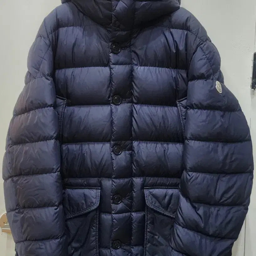 [BUNJANG] Moncler Cluny Navy Jacket / 몽클레어 클루니 7사이즈 네이비 퍼분실