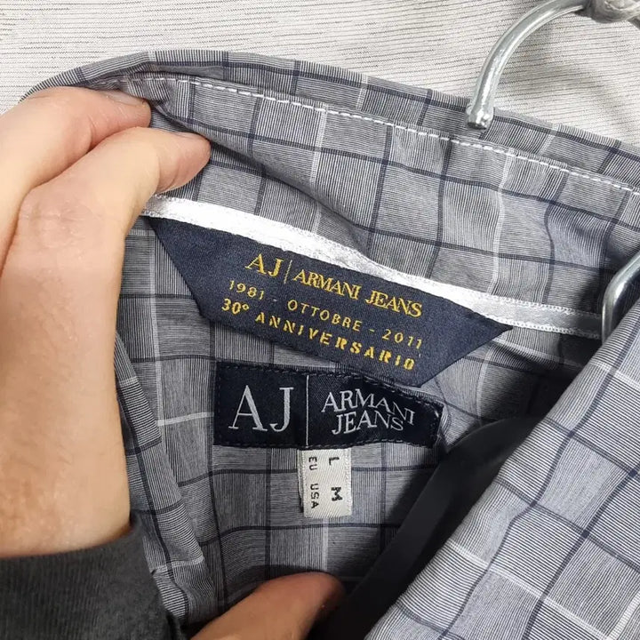 [BUNJANG] Armani Jeans Men's Shirt L / ㅡ알마니진스 봄가을 남방 남L ㅡ0226