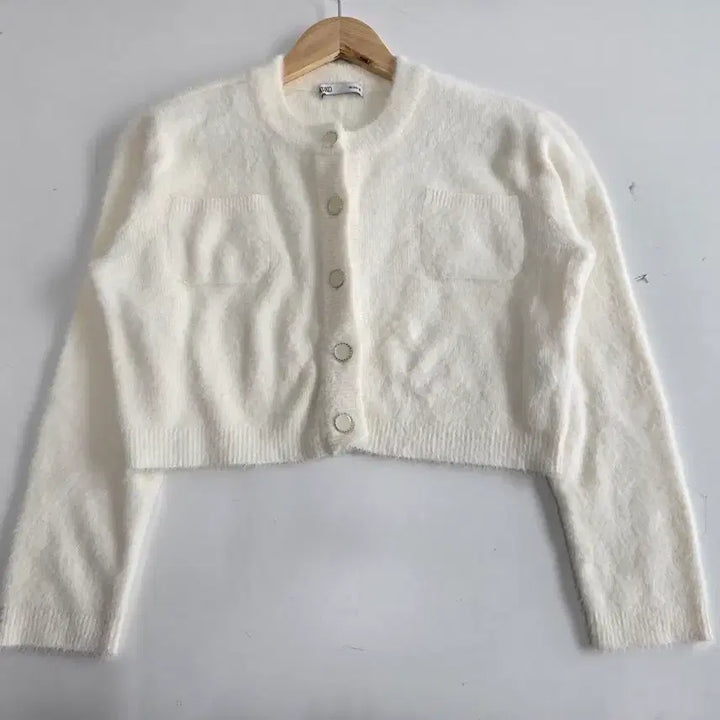 [BUNJANG] MISO Angora Cardigan Ivory M Size / 미쏘 앙고라 가디건 아이보리 M사이즈
