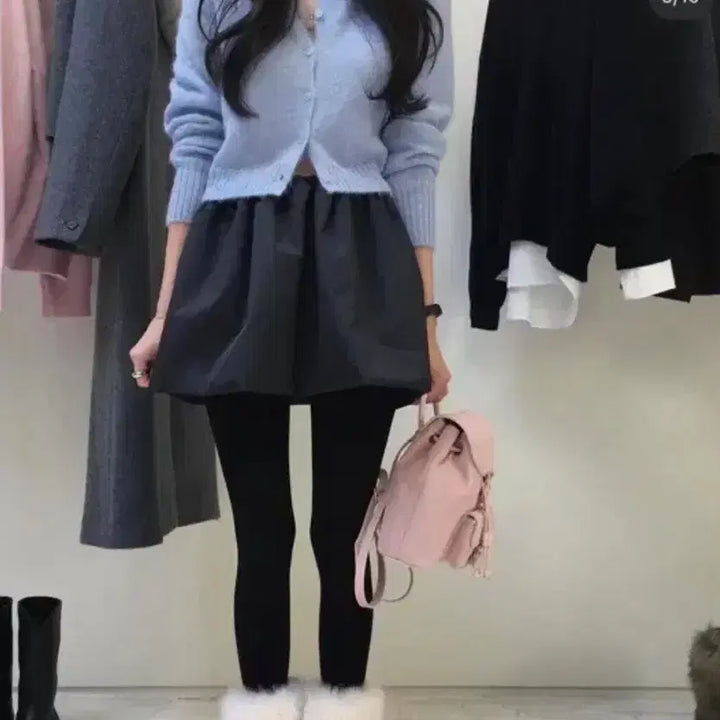 [BUNJANG] The Barnet Padded Mini Skirt / 더바넷 패딩 스커트