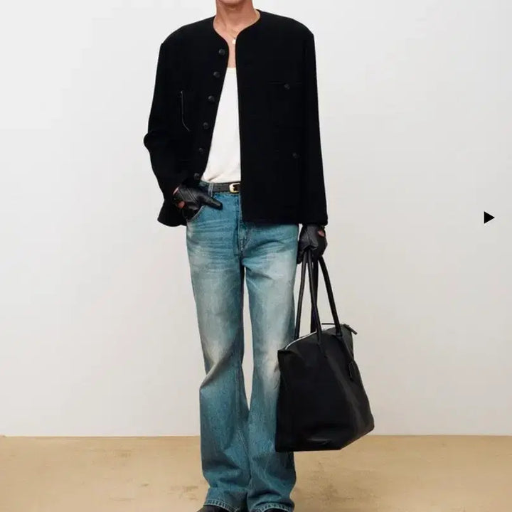 [BUNJANG] TONI WERK Washed Blue Bootcut Jeans 28 / 토니웩 플레어드 레그 데님 진 워시드 블루 28 부츠컷