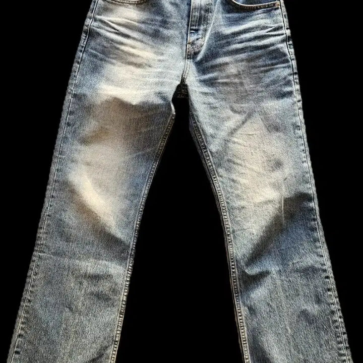 [BUNJANG] TONI WERK Washed Blue Bootcut Jeans 28 / 토니웩 플레어드 레그 데님 진 워시드 블루 28 부츠컷