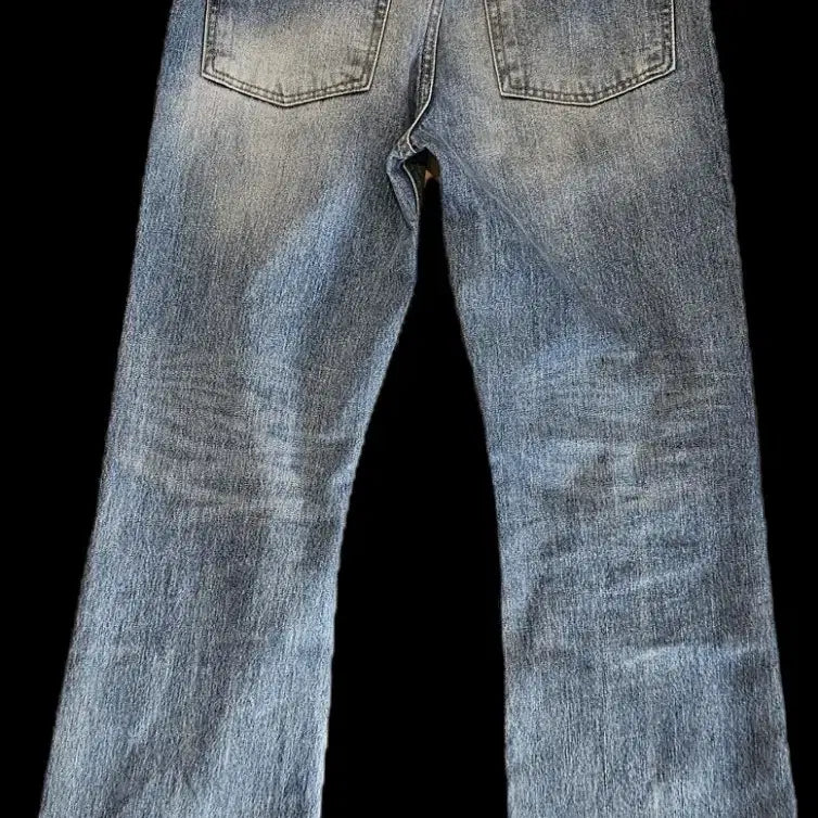 [BUNJANG] TONI WERK Washed Blue Bootcut Jeans 28 / 토니웩 플레어드 레그 데님 진 워시드 블루 28 부츠컷