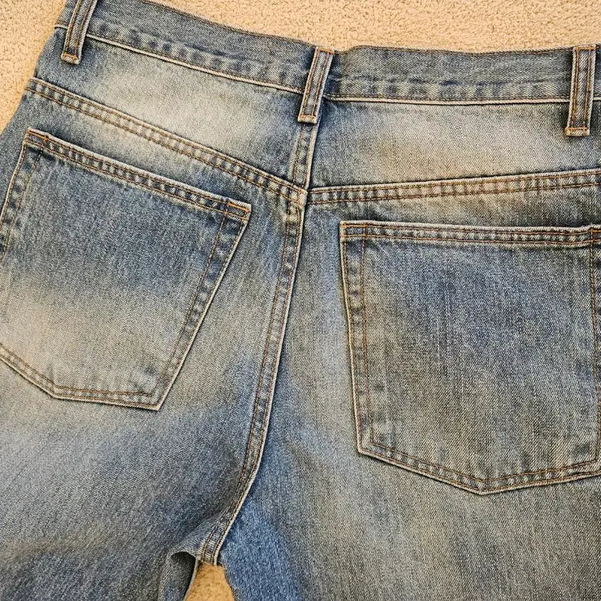 [BUNJANG] TONI WERK Washed Blue Bootcut Jeans 28 / 토니웩 플레어드 레그 데님 진 워시드 블루 28 부츠컷