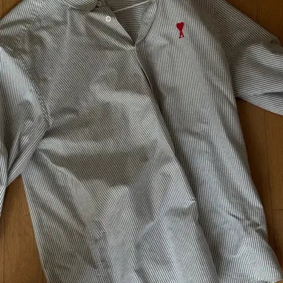 [BUNJANG] BTS Stripe Shirt / 아미 스트라이프셔츠 43사이즈