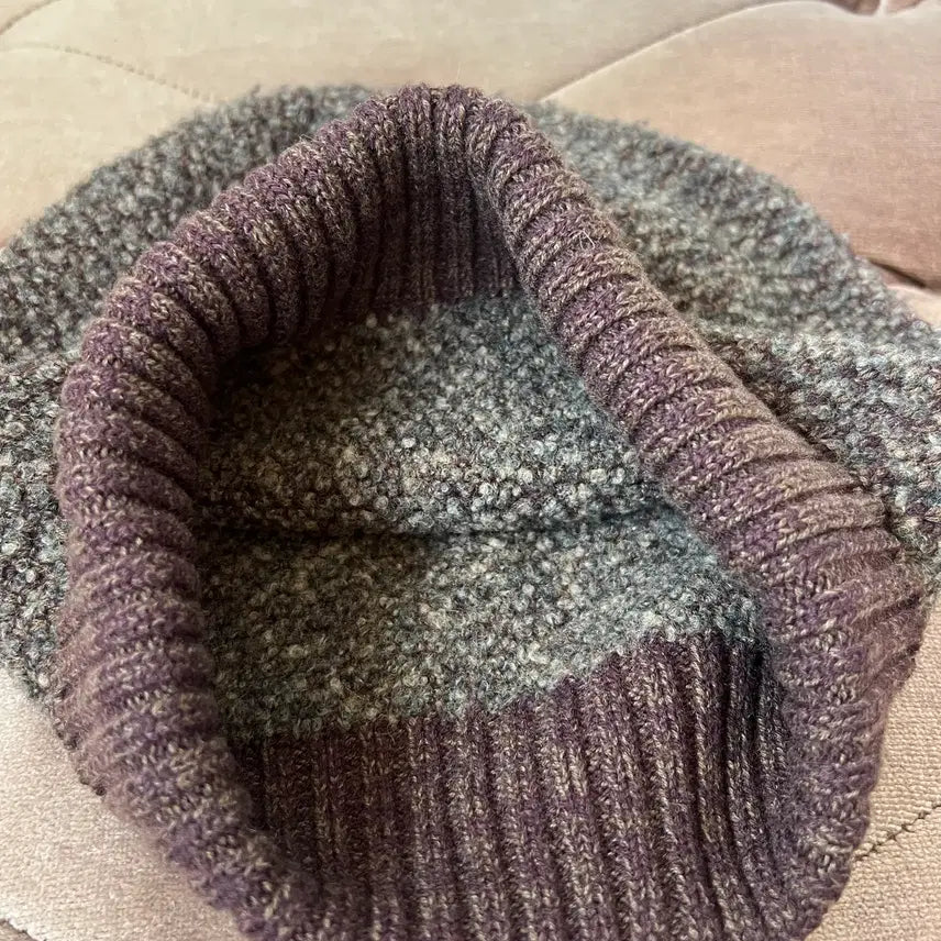 [BUNJANG] FURINA Brown Wool Knit Beanie / 프리나 FURINA  브라운 울니트모자 니트비니