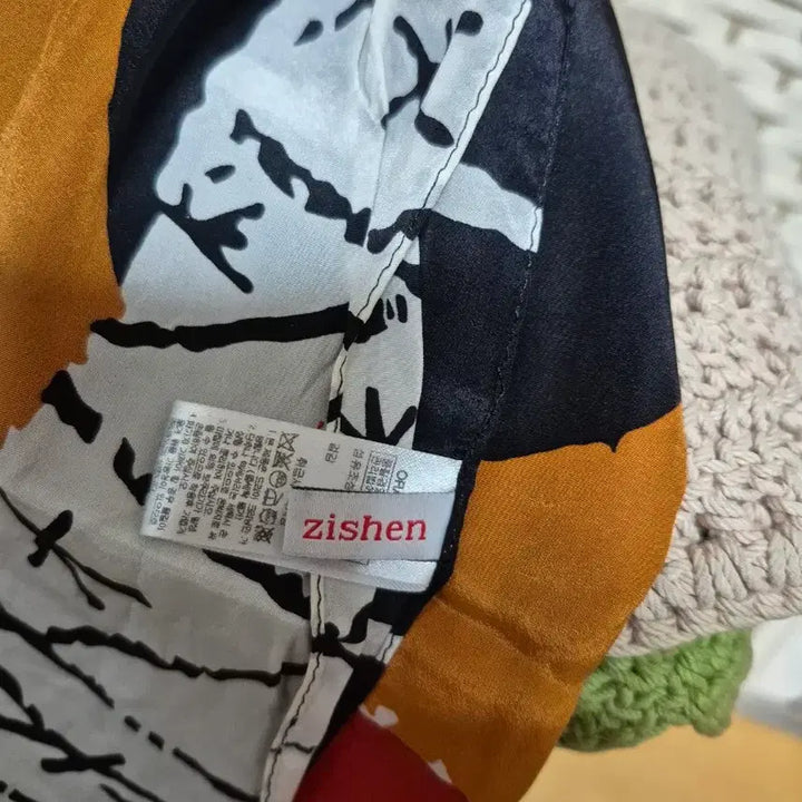 [BUNJANG] ZISEN Silk Long Scarf / 지센정품실크100%롱스카프