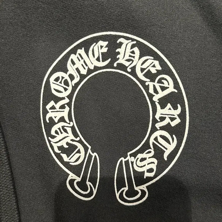 [BUNJANG] Chrome Hearts Floral Horseshoe Hoodie L / 크롬하츠 플로랄 홀스슈 후드티 L 라지