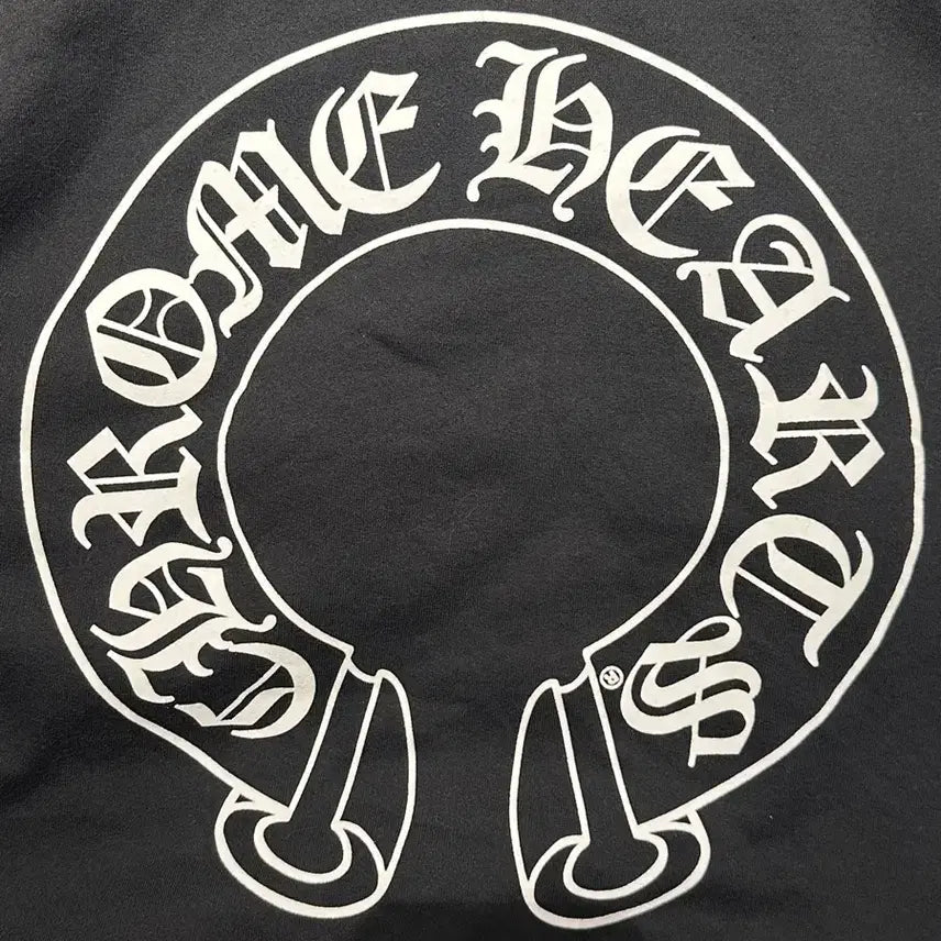 [BUNJANG] Chrome Hearts Floral Horseshoe Hoodie L / 크롬하츠 플로랄 홀스슈 후드티 L 라지