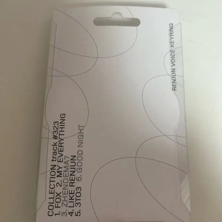 [BUNJANG] NCT Renjun Voice Keyring / 엔시티 런쥔 보이스키링