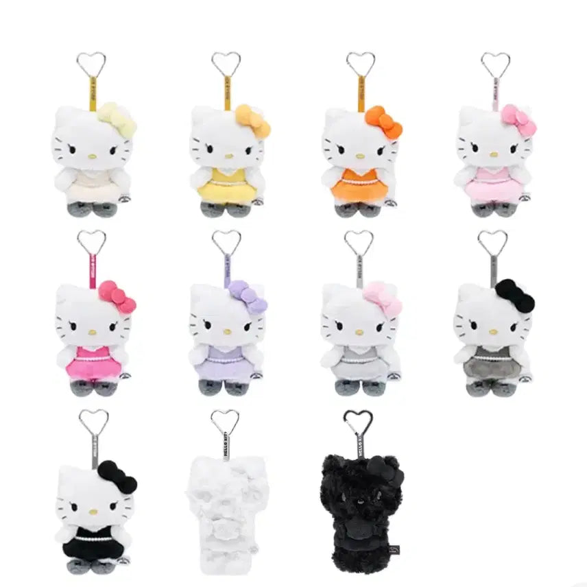 [BUNJANG] BLACKPINK Jisoo Hello Kitty Secret White Keyring / 미개봉,박스만개봉) 헬로키티 지수 플러시 한정판 키링 시크릿화이트