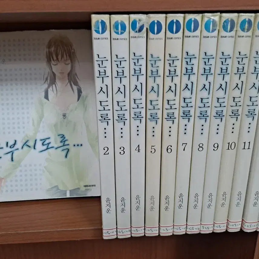 [BUNJANG] Yoon Jiwoon Comic Book Set 1-13 / 윤지운 눈부시도록 만화 전권 세트1~13