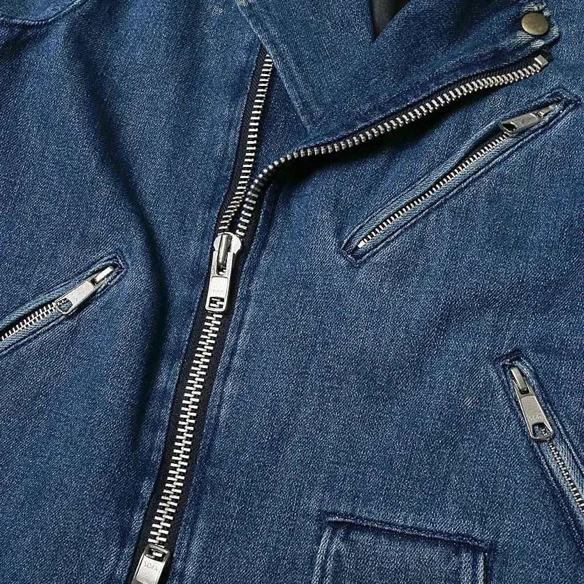 [SOLD OUT] 뷰티 앤 유스 [Beauty & Youth] 클래식 미드블루 데님 자켓